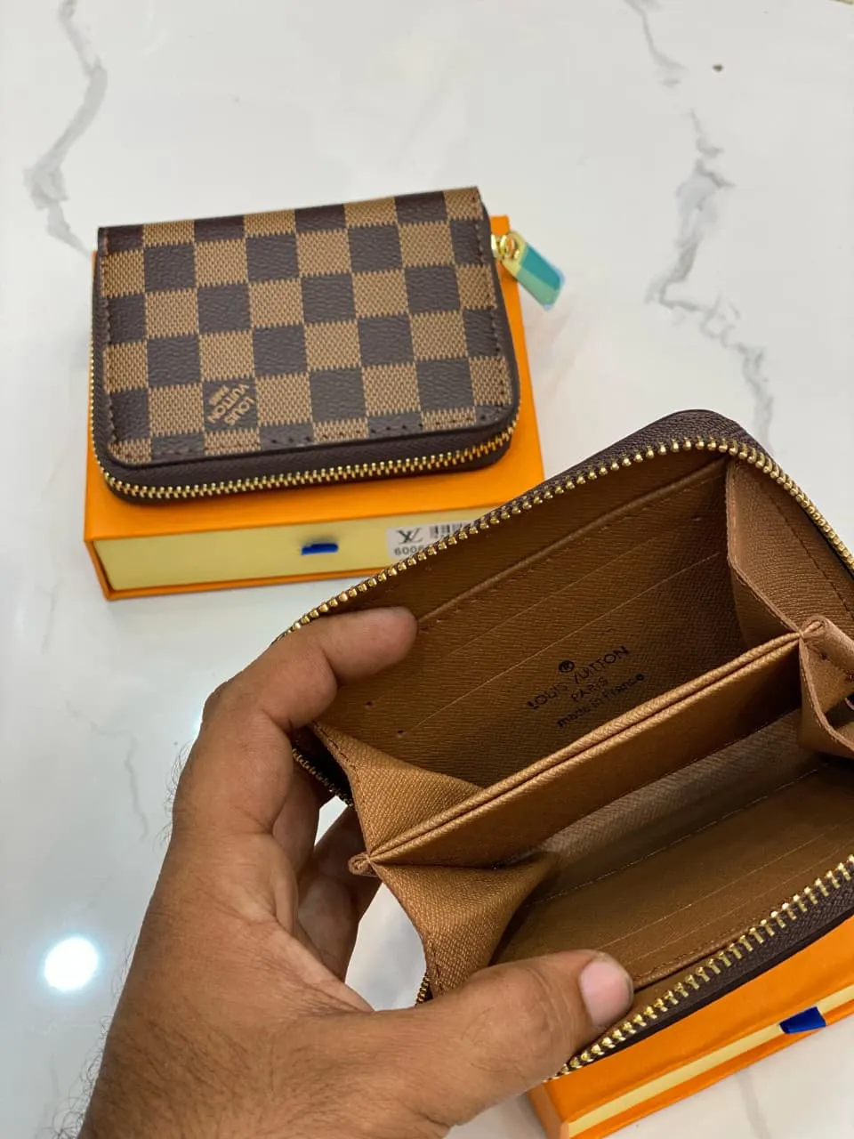 LV Mini Zipper Wallet