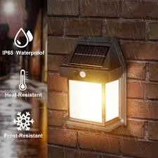 Solar Charge Motion Sensor Waterproof Wall Lamp - Image 5