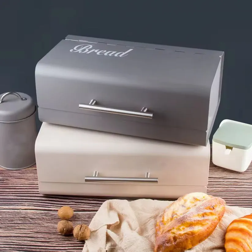 Luxury Metal Bread Storage Box - Image 3
