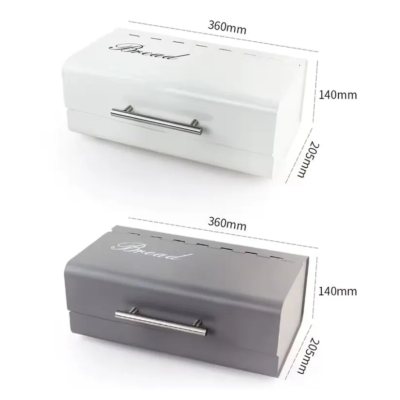 Luxury Metal Bread Storage Box - Image 4
