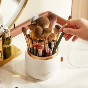 Luxury Rotating Brush Holder