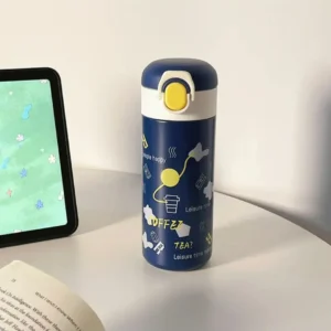 480ml Stainless Steel Insulated Cartoon Water Bottle