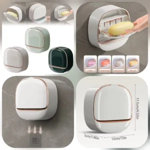 Self-adhesive Wall-Mounted Luxury Soap Dish