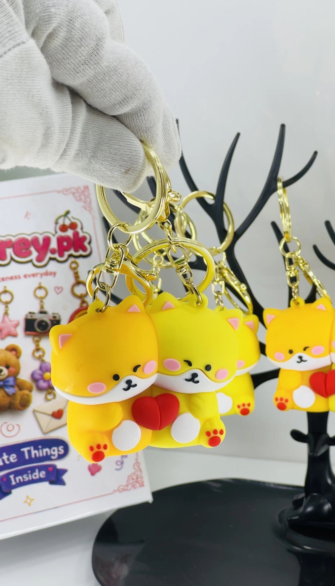 cute couple keyring