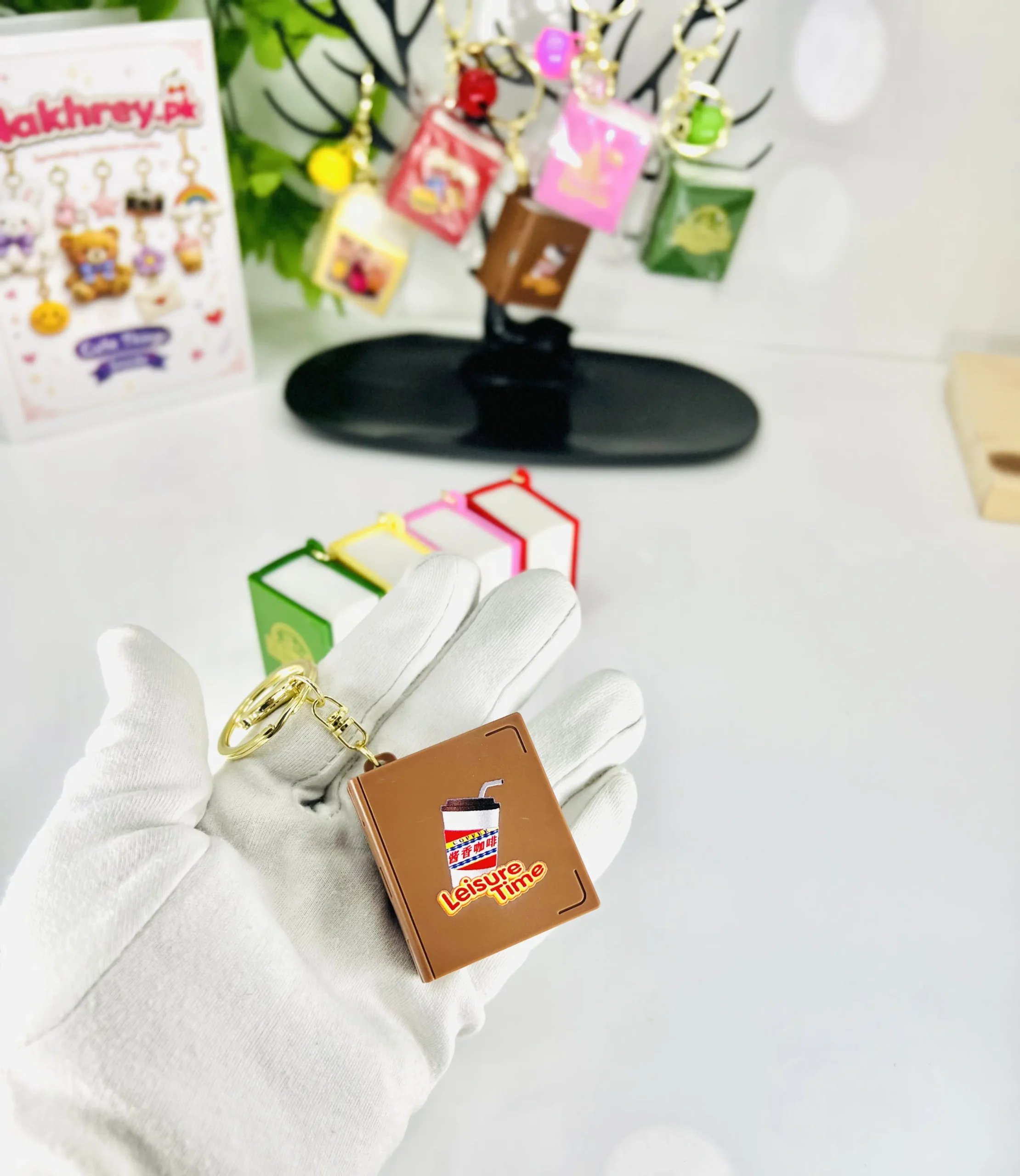 3D Pop-Up Book Keychain