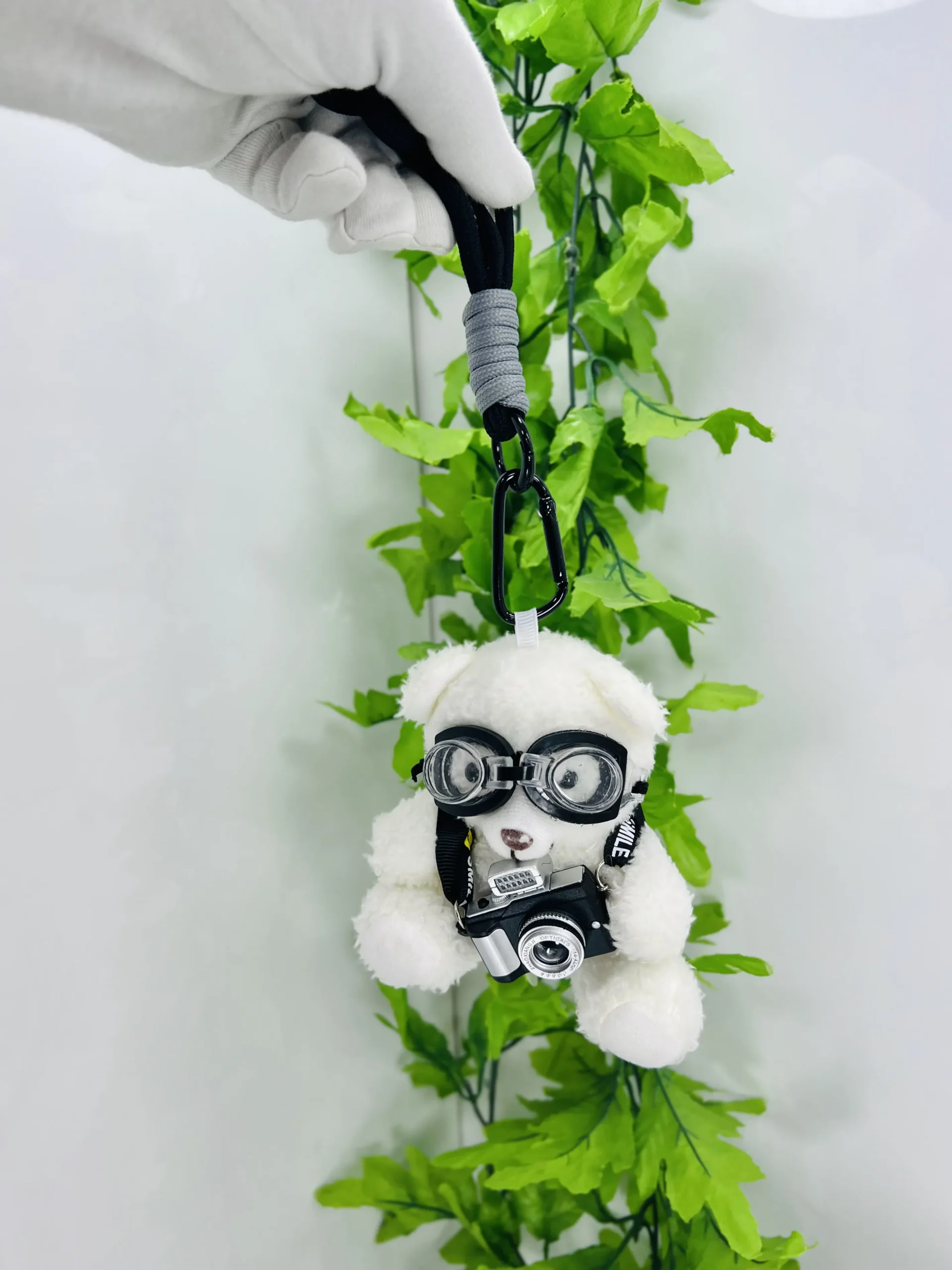 Cute Photographer Teddy Bear Keychain - Image 10