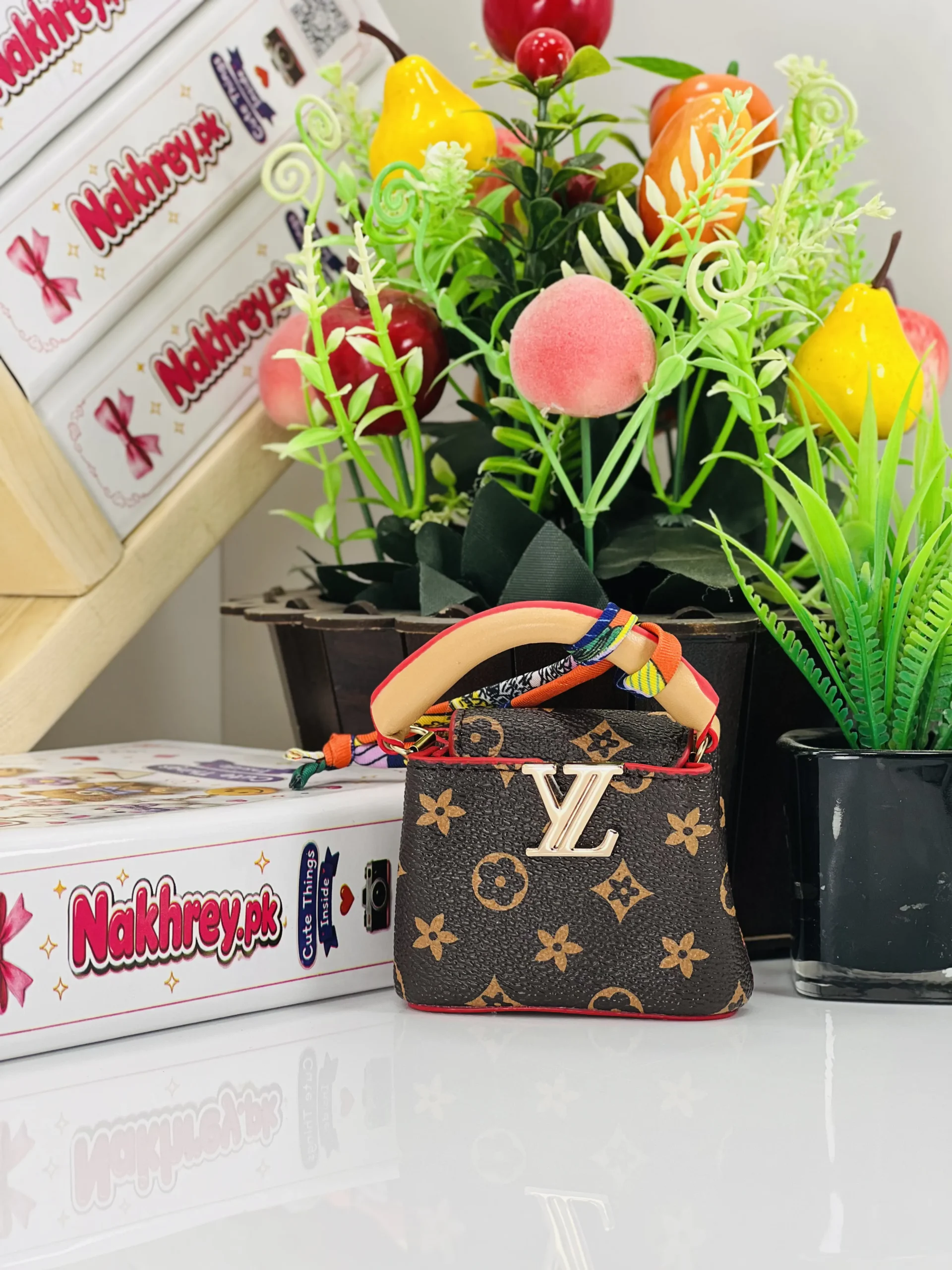 Mini LV Capucines Bag Hanging