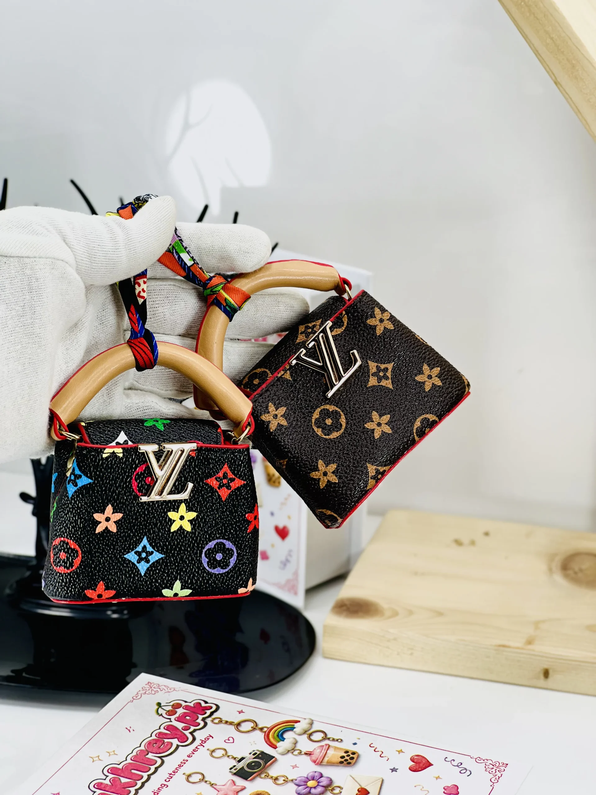 Mini LV Capucines Bag Hanging