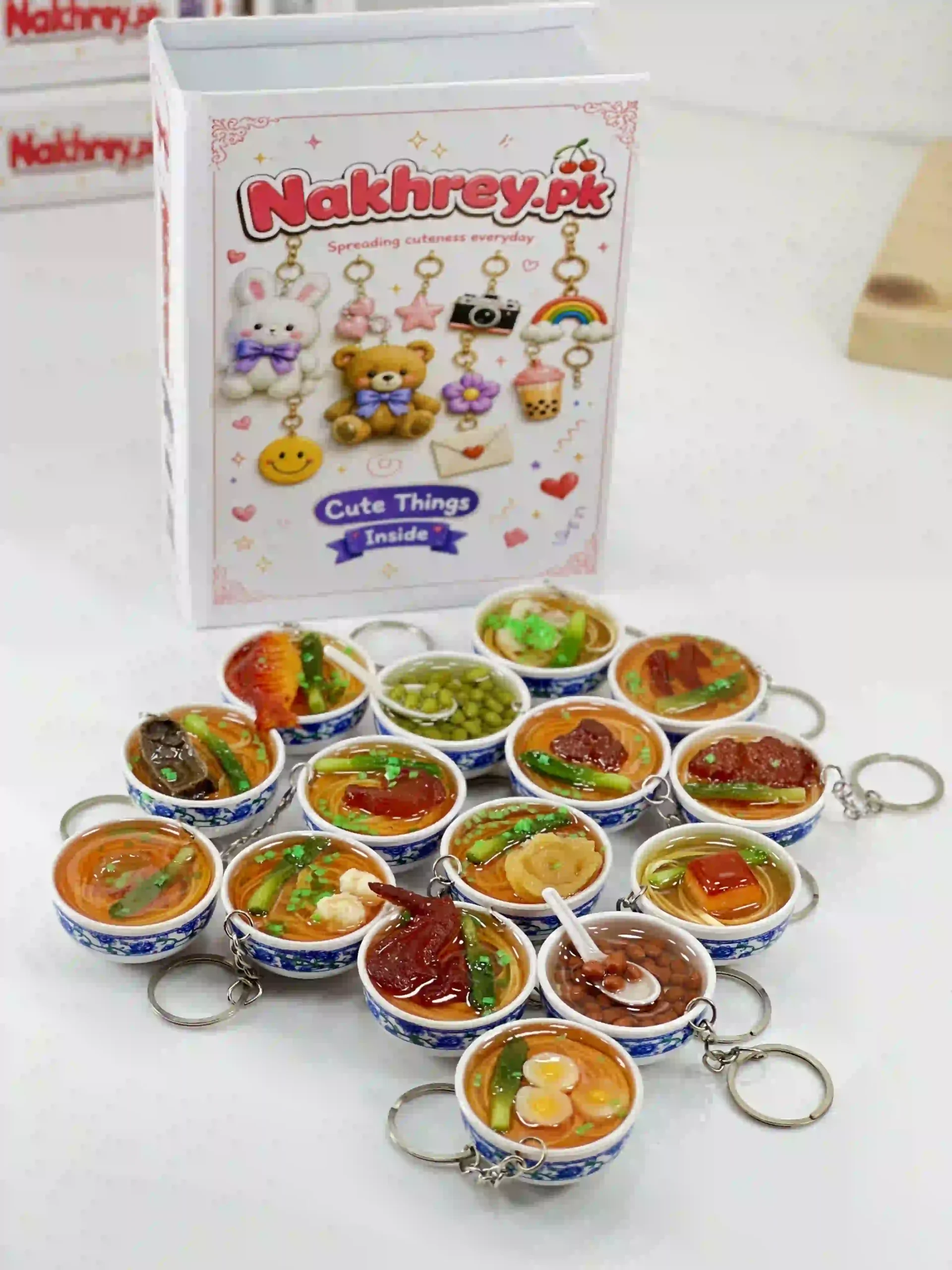 Mini Ramen Bowl Keychain