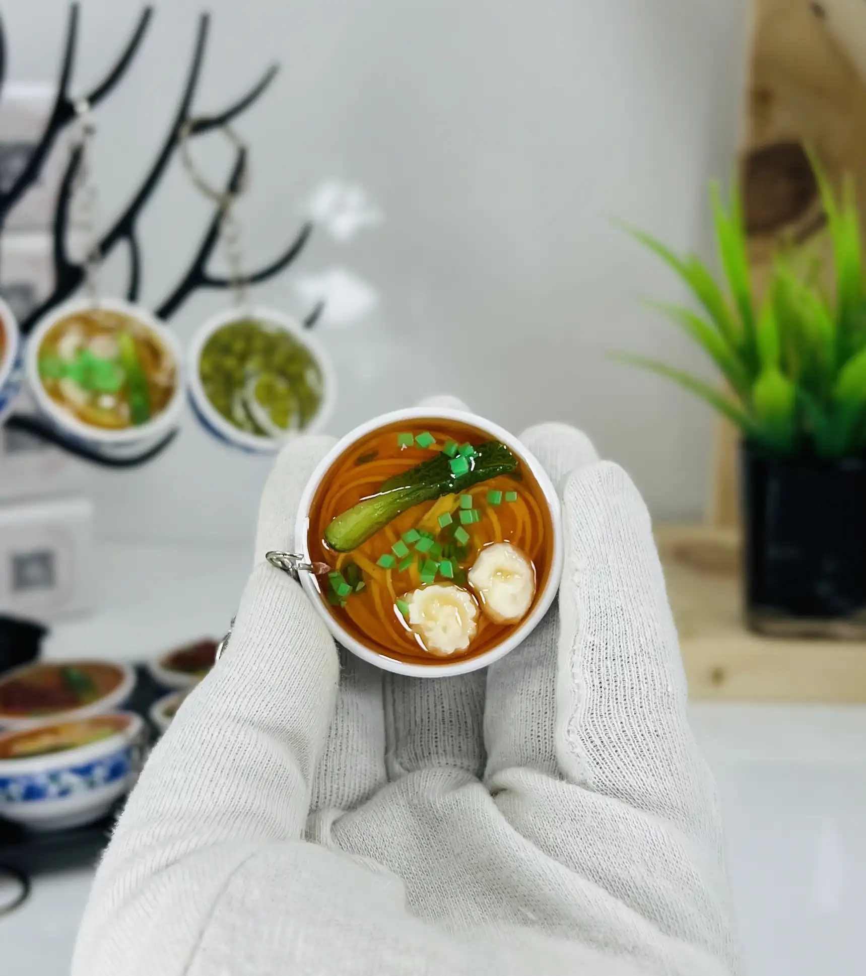 Mini Ramen Bowl Keychain
