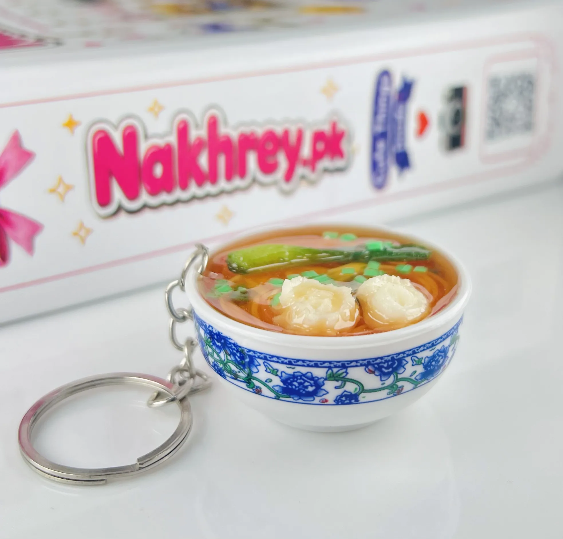 Mini Ramen Bowl Keychain