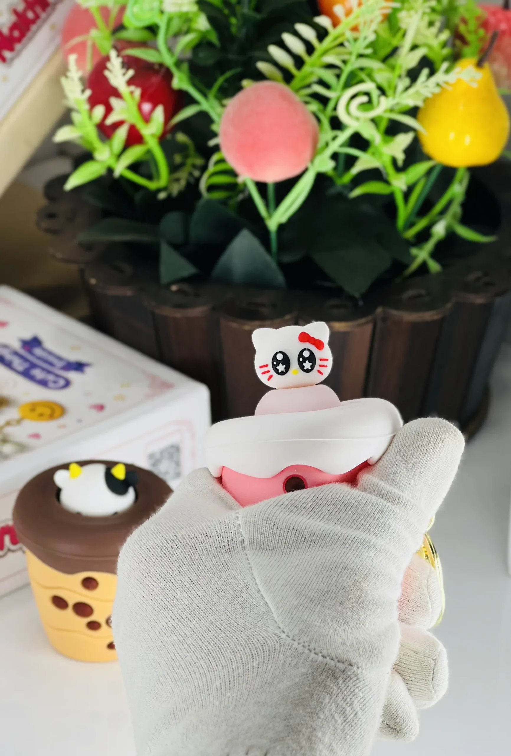 Pop-Up Boba Milk Tea Cup Keychain - Image 10