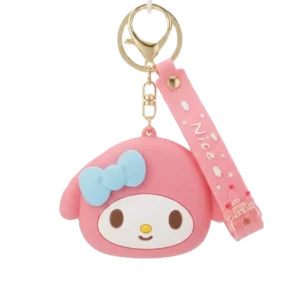 Cute Silicone Coin Pouch Keychain