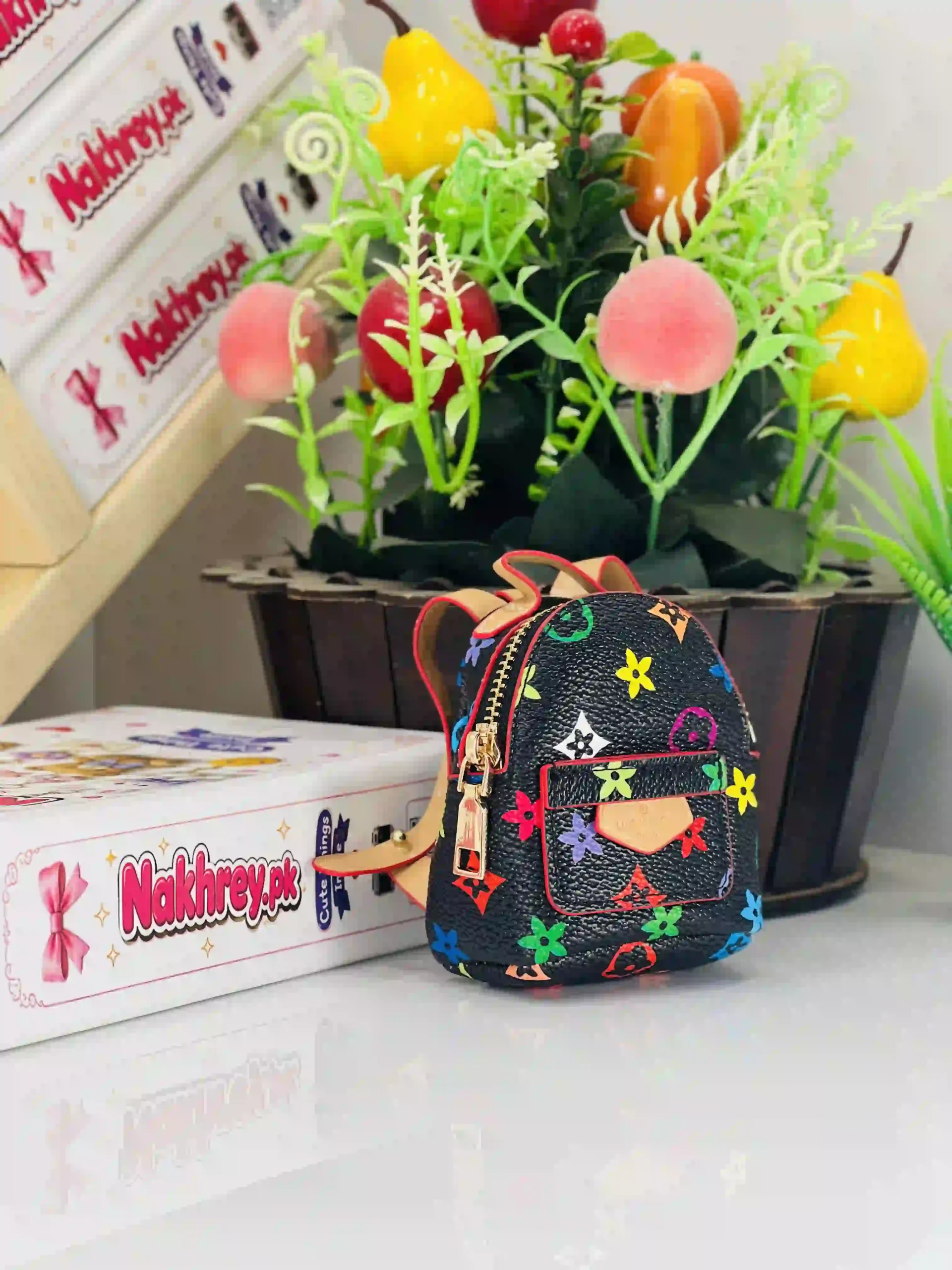 Louis Vuitton Mini Backpack Keychain Pouch
