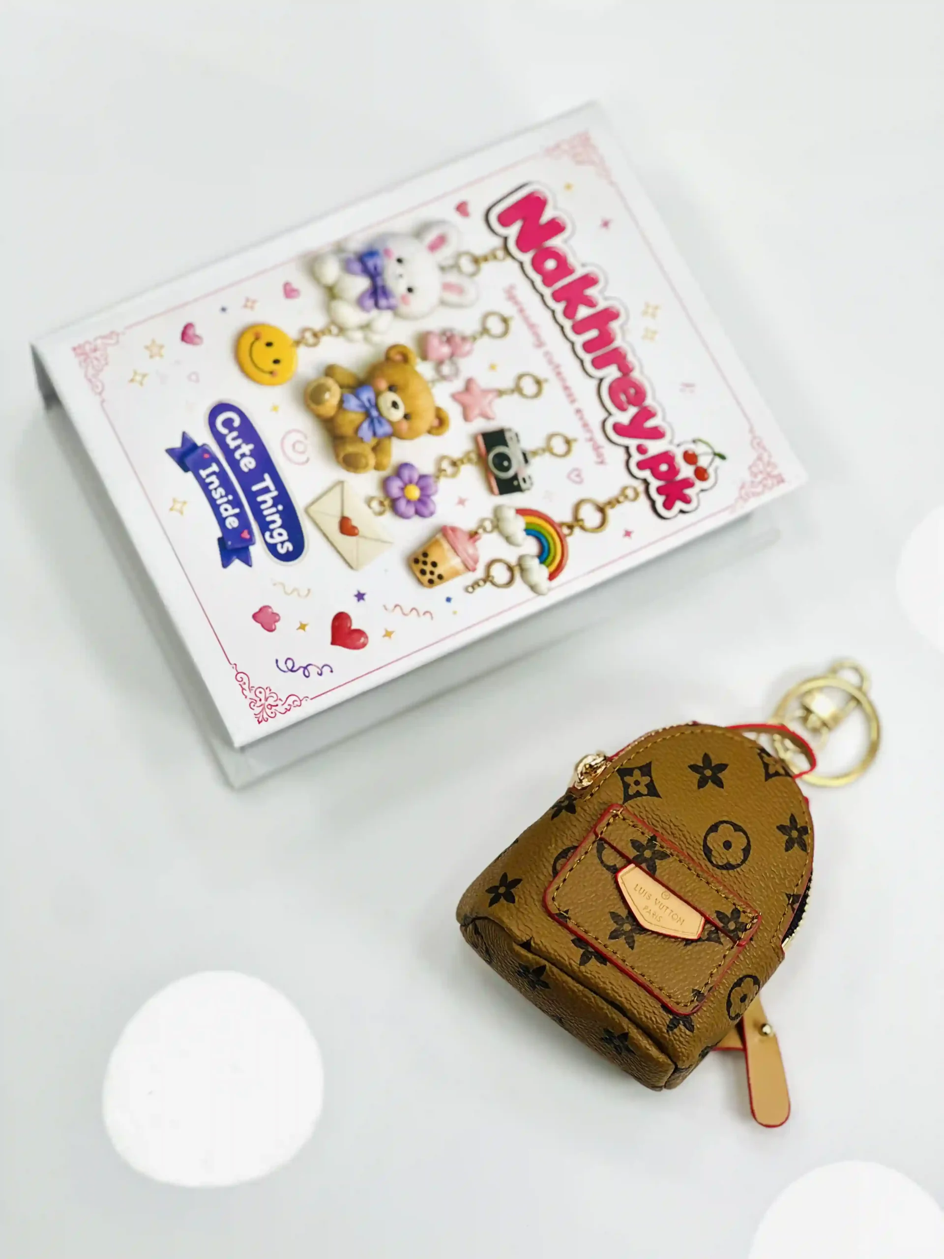 Louis Vuitton Mini Backpack Keychain Pouch