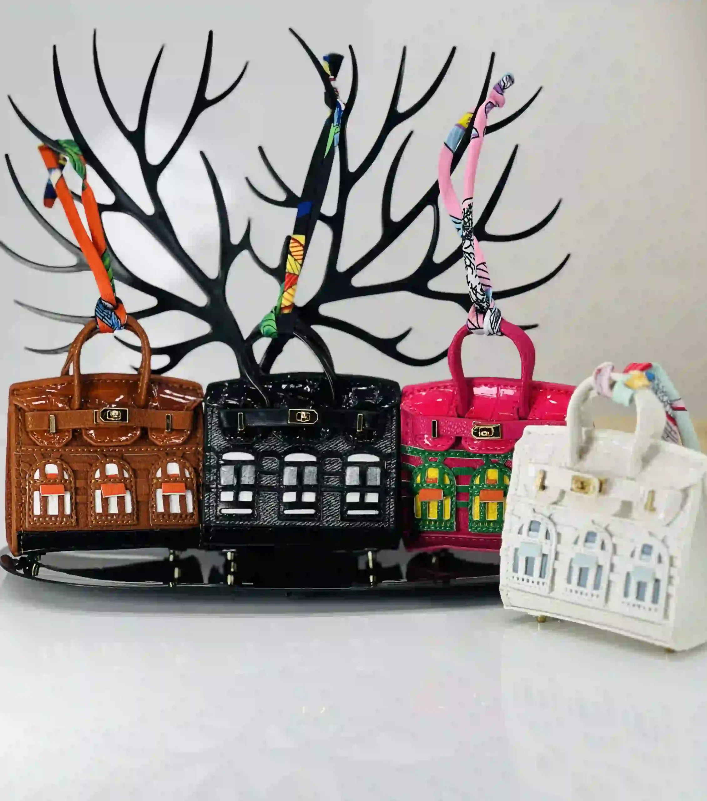 Hermes Mini Birkin Bag Charm & Keychain