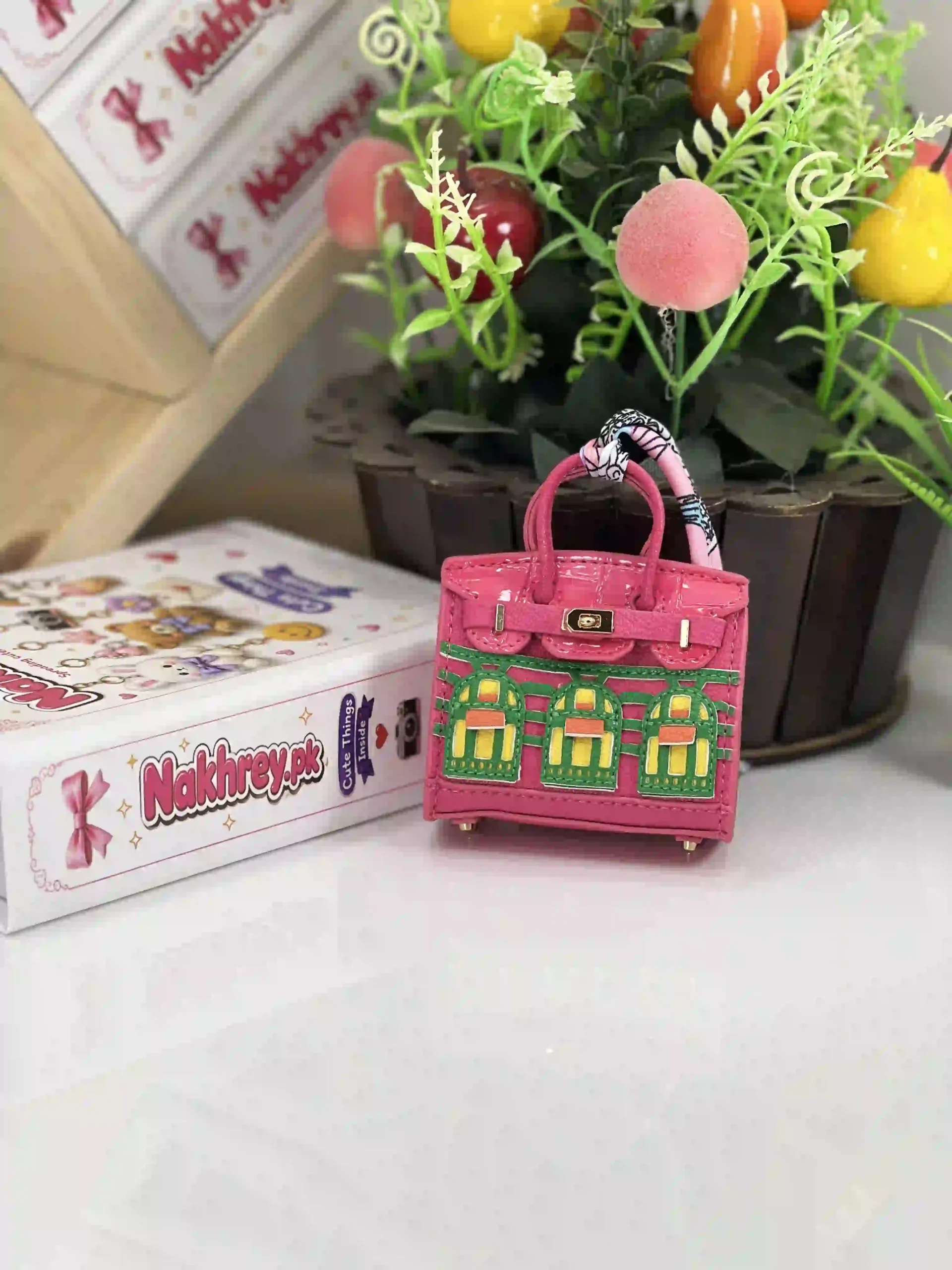 Hermes Mini Birkin Bag Charm & Keychain