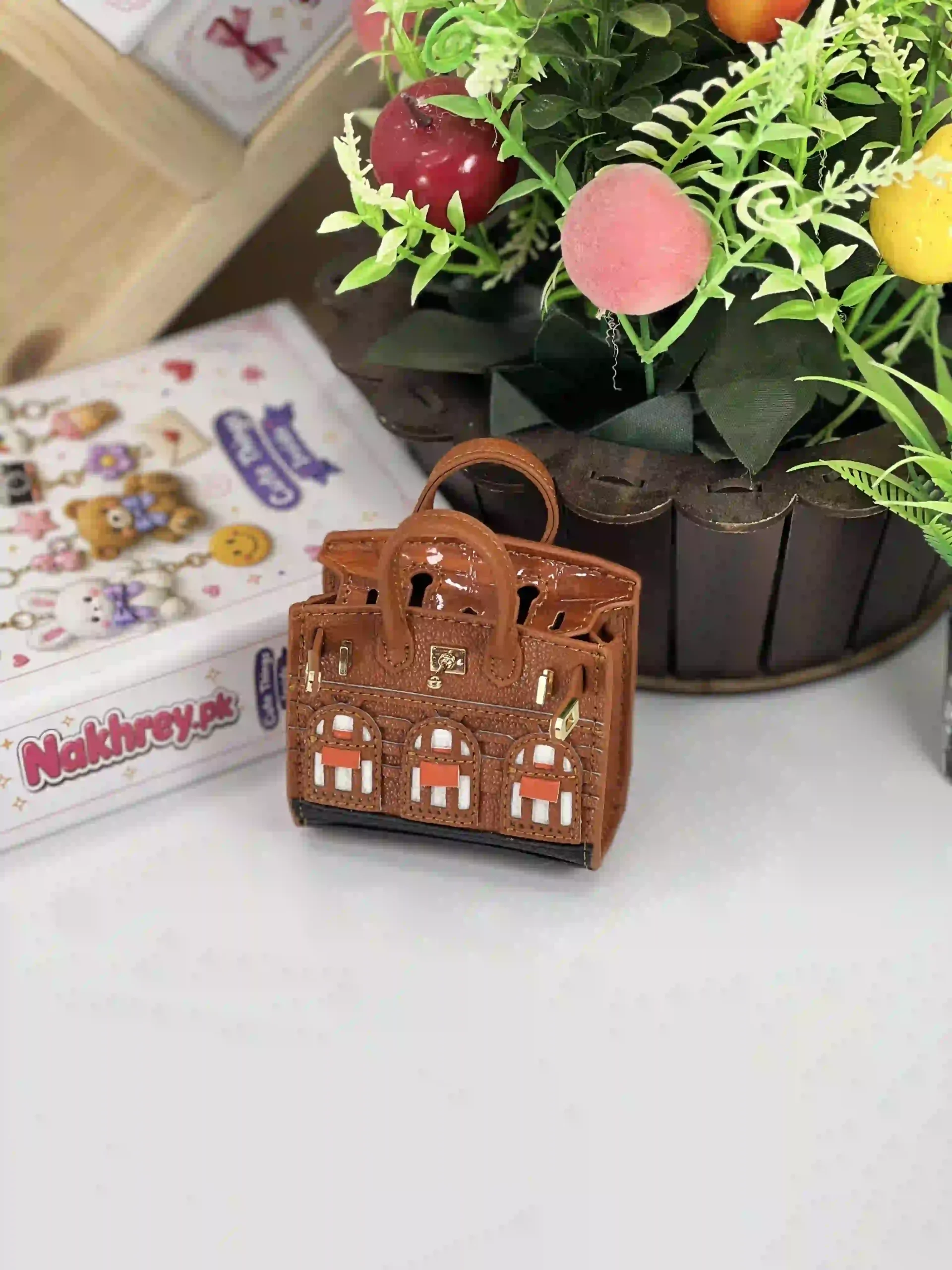 Hermes Mini Birkin Bag Charm & Keychain