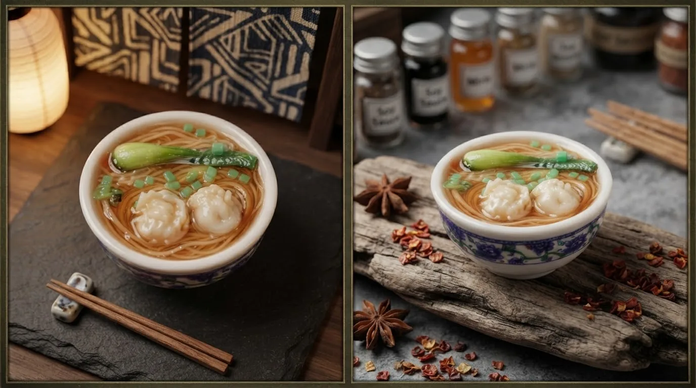Mini Ramen Bowl Keychain