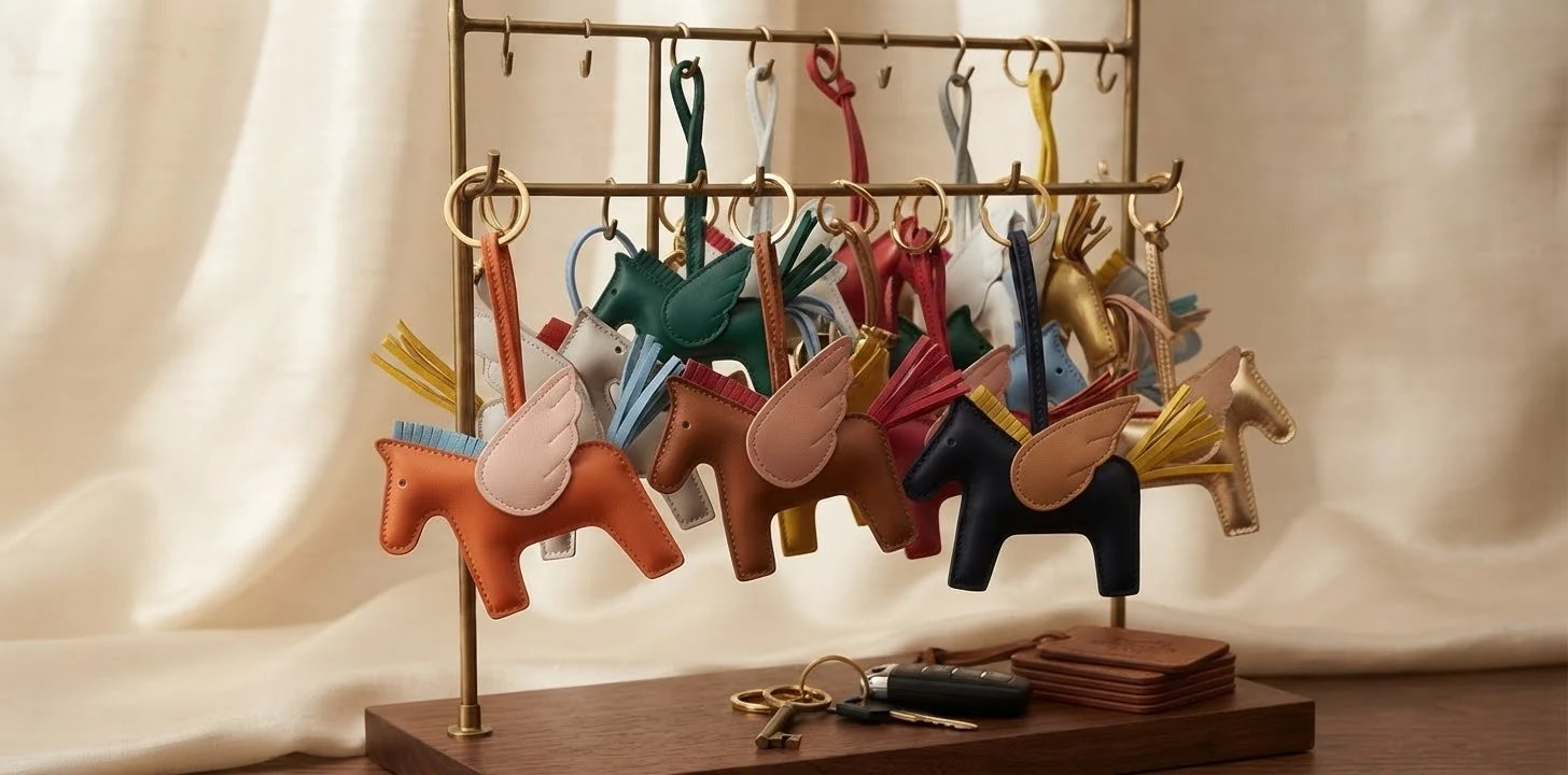 Hermes Winged Horse Bag Charm