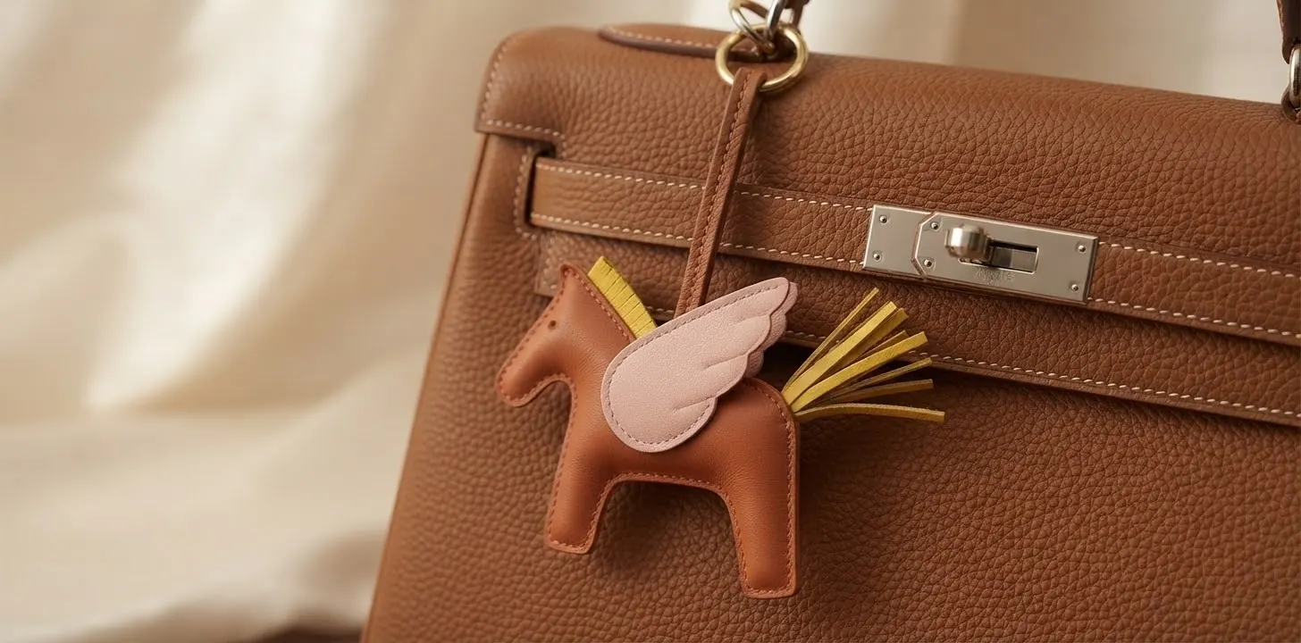 Hermes Winged Horse Bag Charm