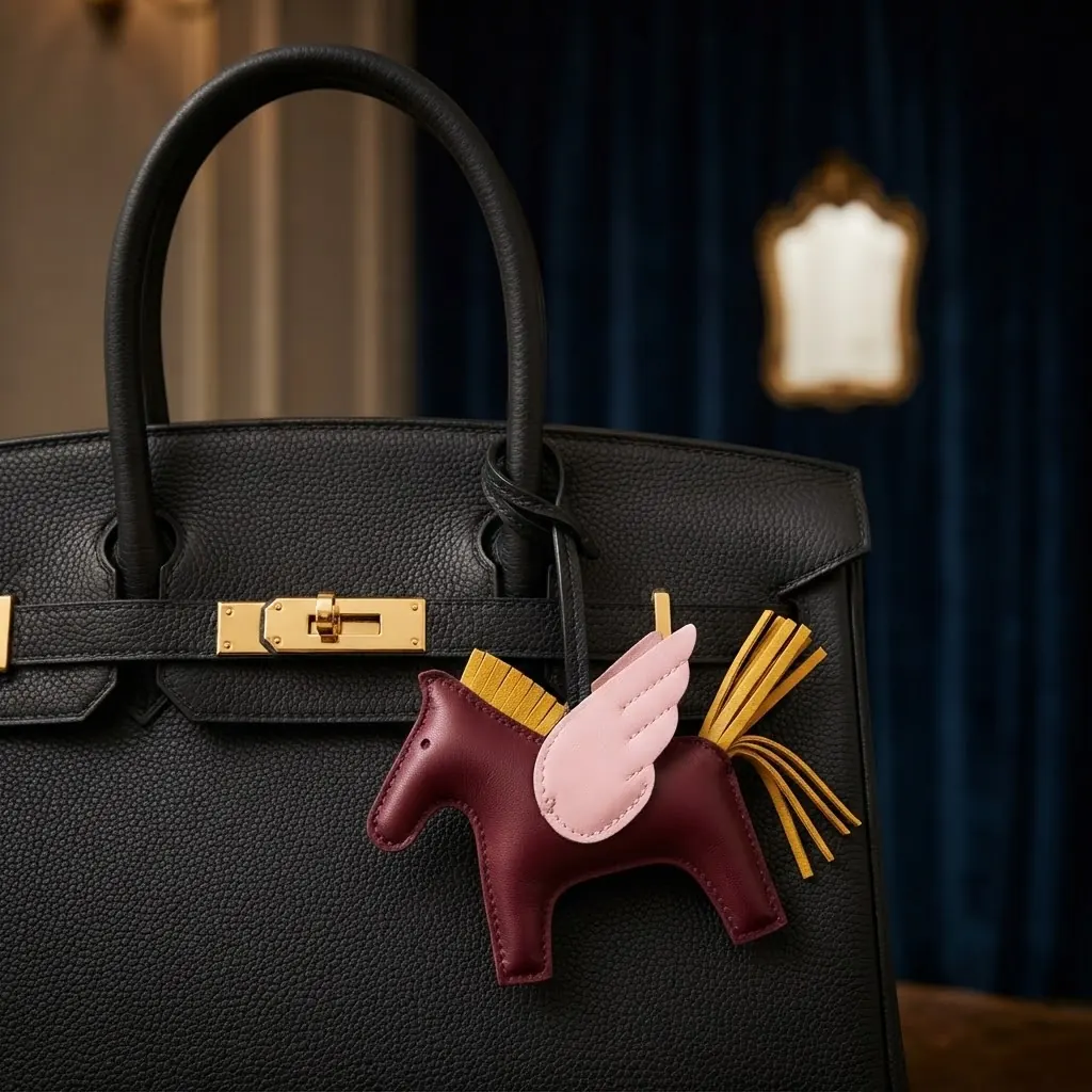 Hermes Winged Horse Bag Charm