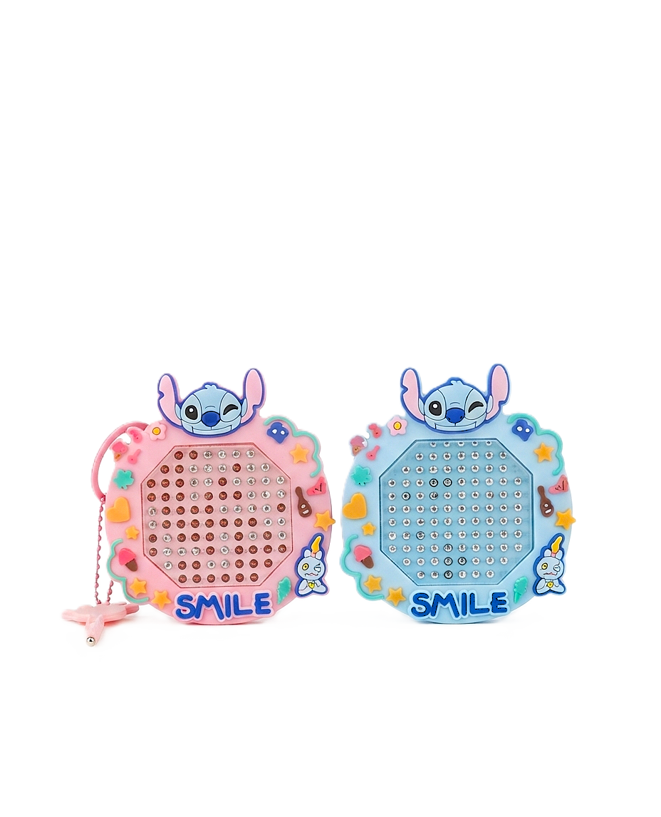 Stitch Magnetic Bead Maze Game Keychain